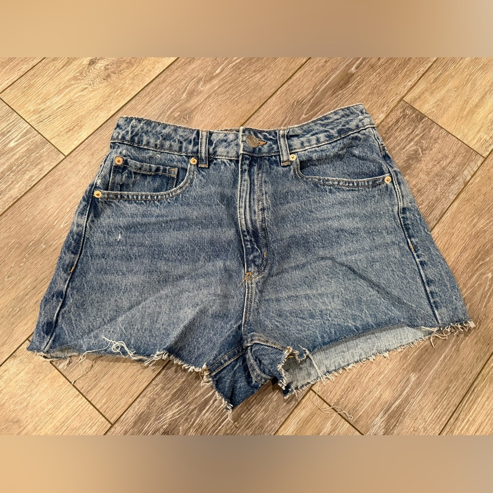 Garage Festival Denim Jean Shorts